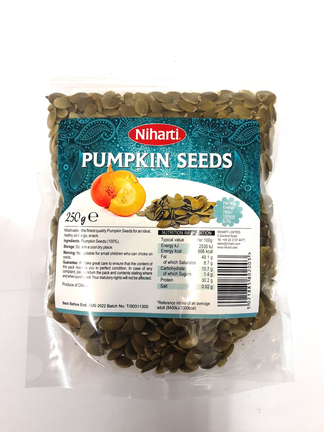Niharti Pumpkin Seeds 250g