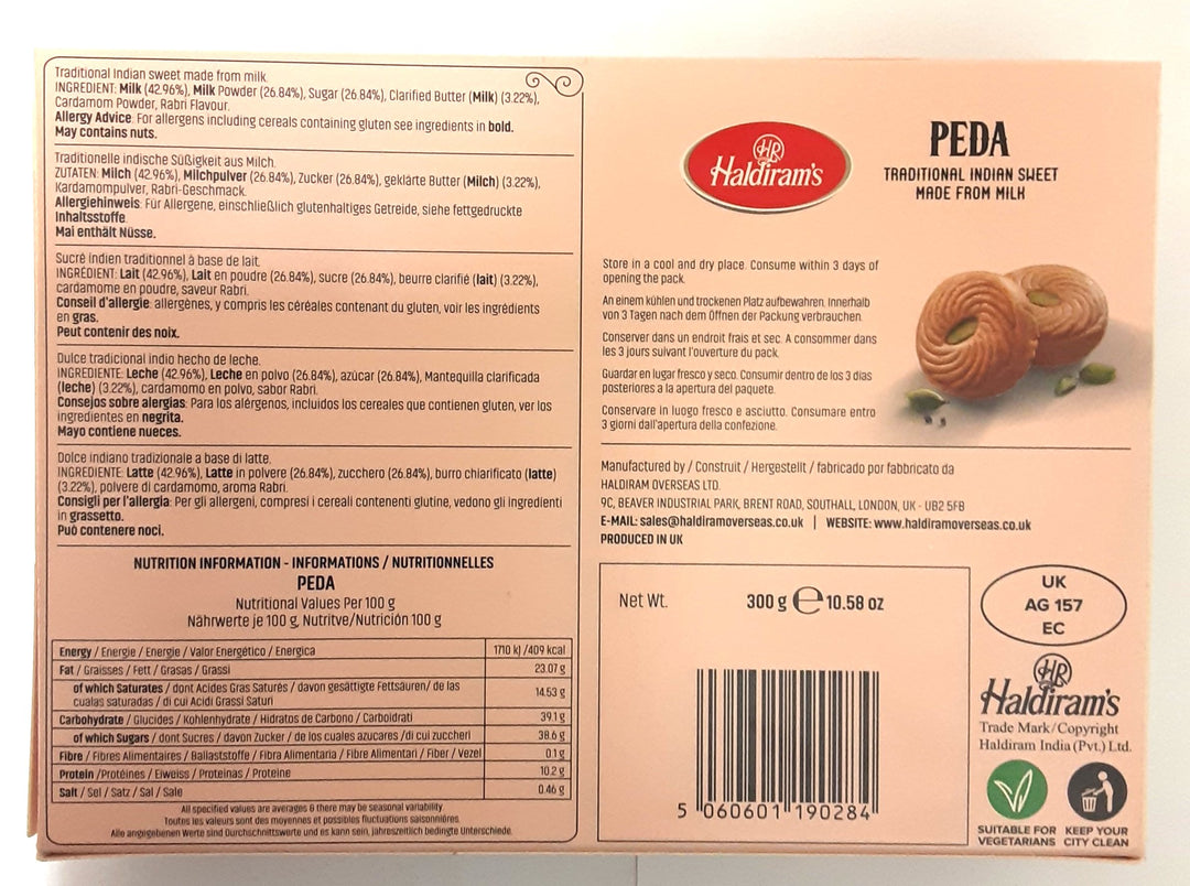 Haldirams Sweets Peda 300g