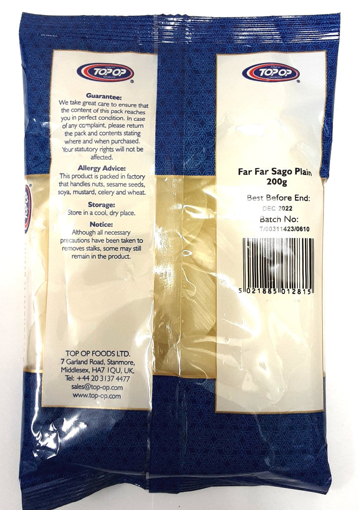 Top Op Far Far Sago Plain 200g