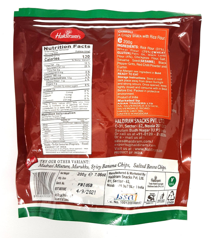 Haldirams Chakoli 200g Mix & Match Buy 1 Get 1 Free