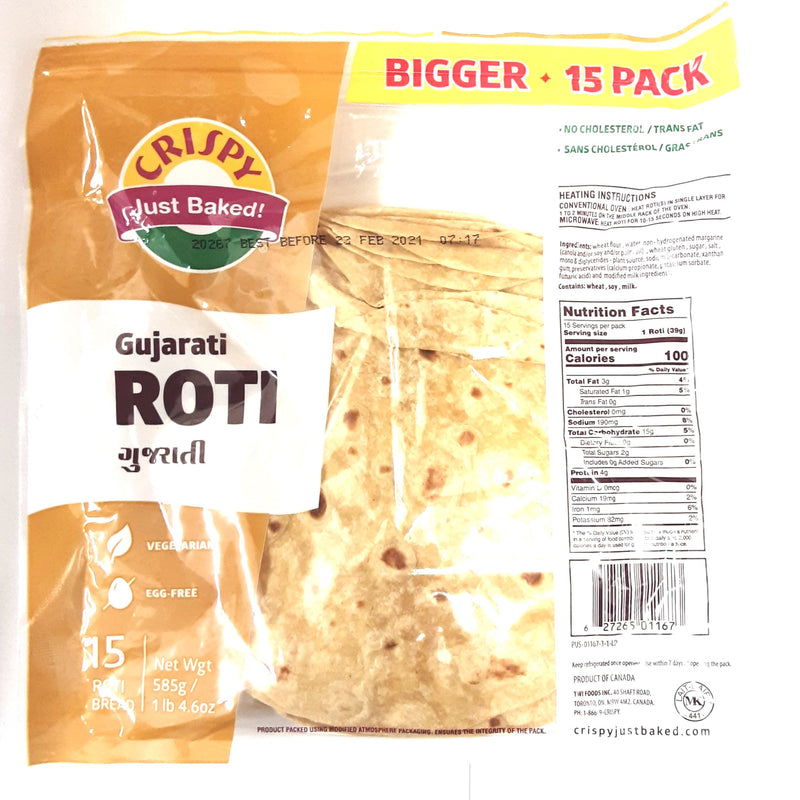 Crispy Roti Gujarati 15pcs PM