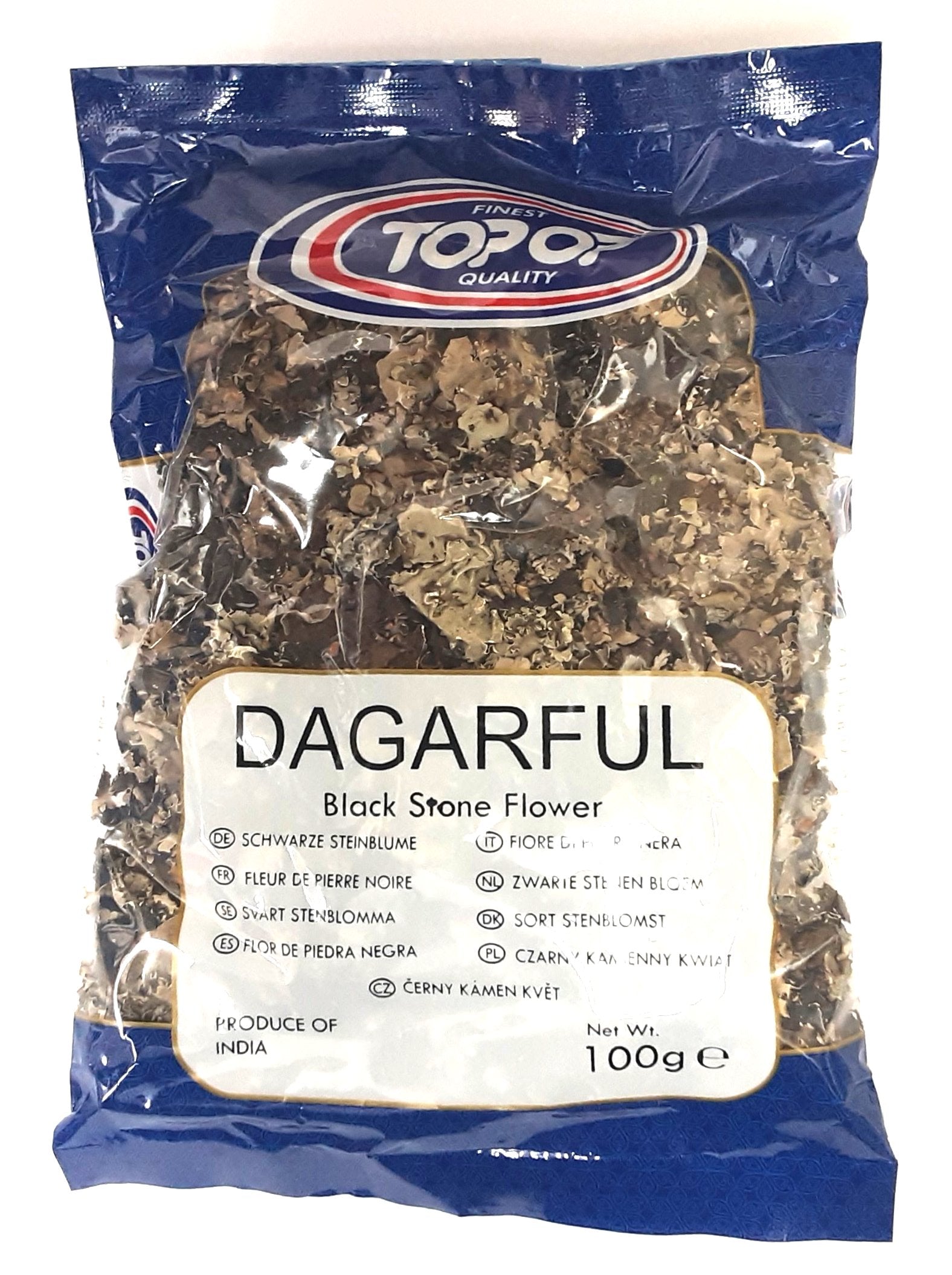 Top Op Dagarful Black Stone Flower 100g - ExoticEstore