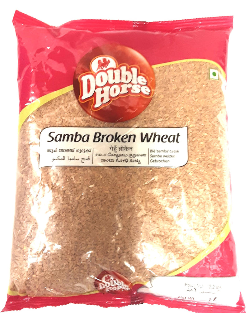 Double Horse Samba Wheat Rava 1kg