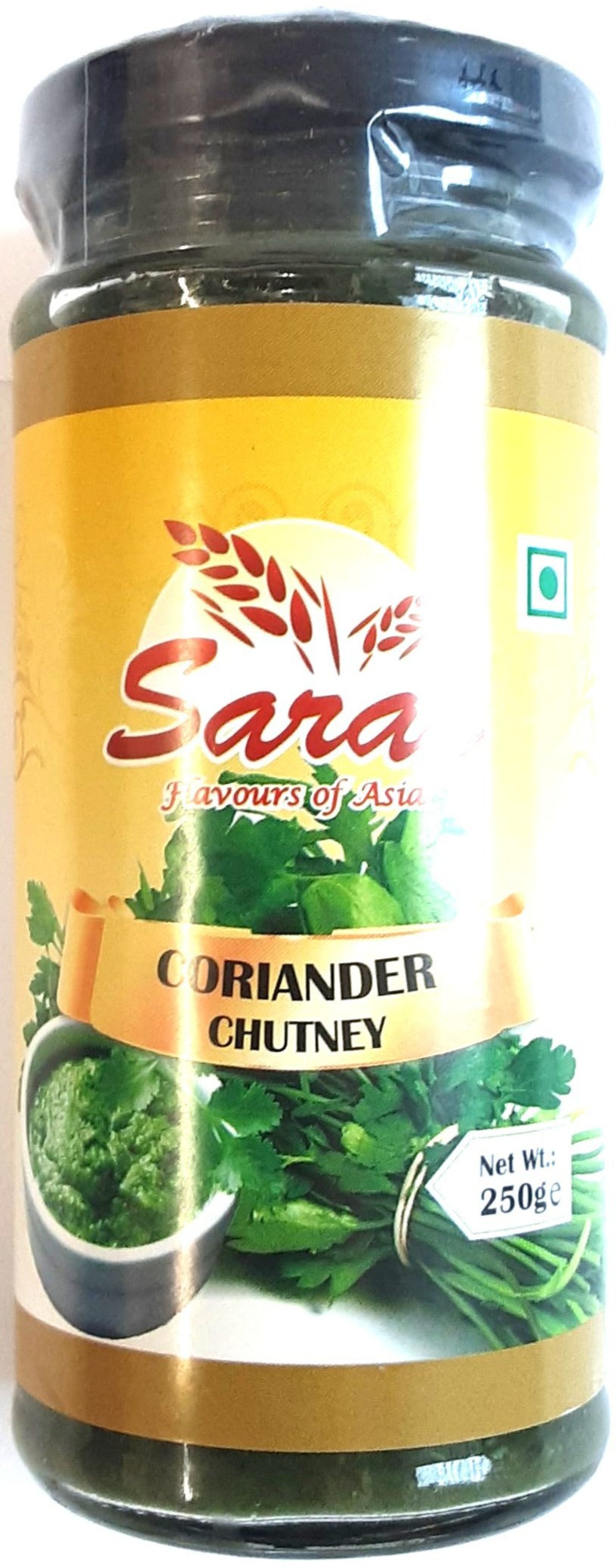 Saras Chilli Coriander Chutney 250g