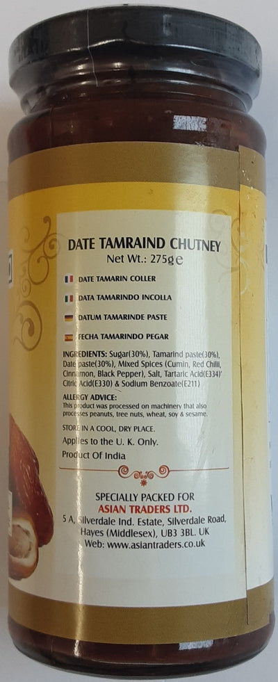 Saras Date Tamarind Chutney 275g