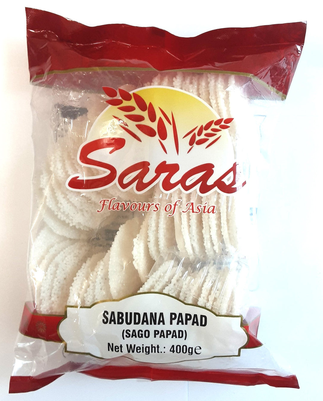Saras Sabudana Sago Papad 400g