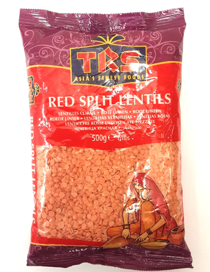 TRS Red Split Lentils 500g