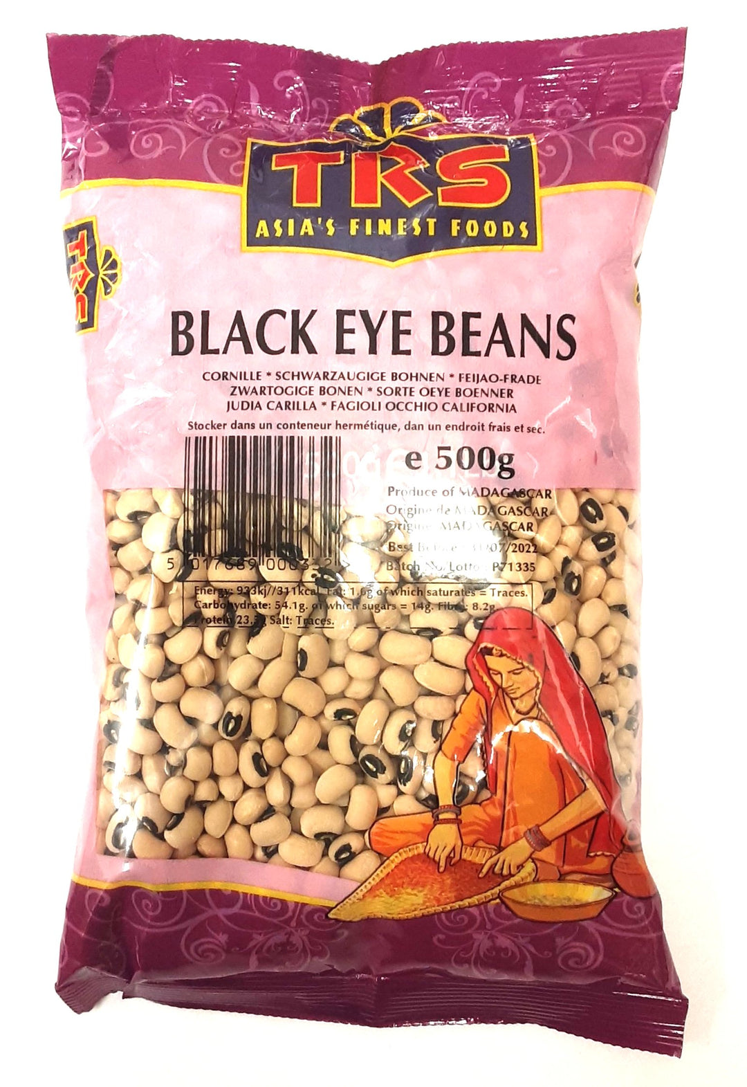 TRS Black Eye Beans 500g
