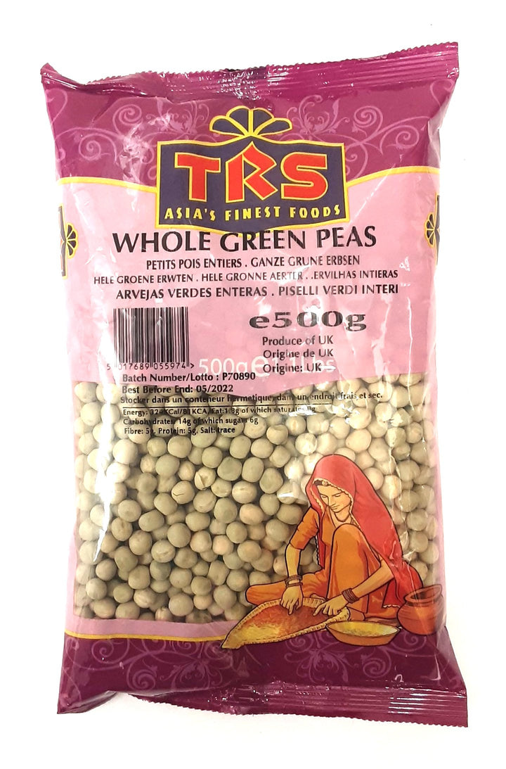 TRS Whole Green Peas 500g