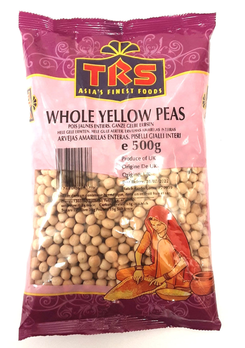 TRS Whole Yellow Peas 500g