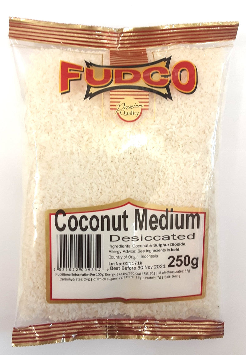 Fudco Desiccated Coconut Medium 250g