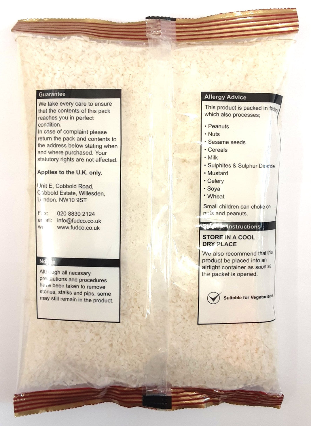 Fudco Desiccated Coconut Medium 250g