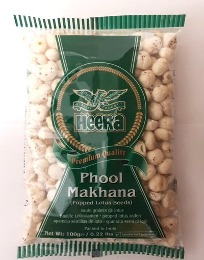 Heera Phool Makhana Popped Lotus Seed 100g