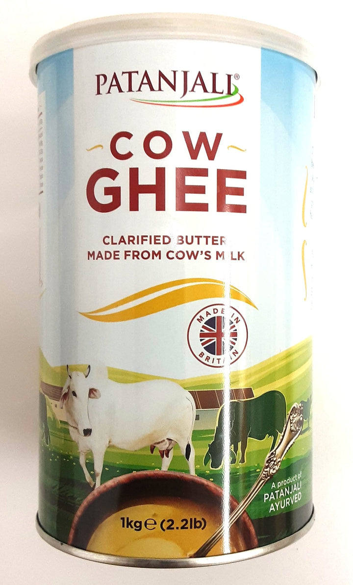 Patanjali Desi Ghee Cow Pure Clarified Butter 1ltr
