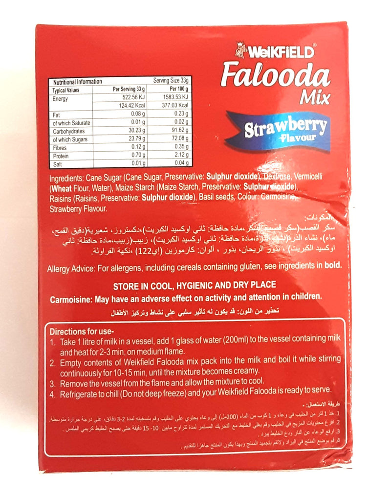 Weikfield Falooda Strawberry Mix 200g