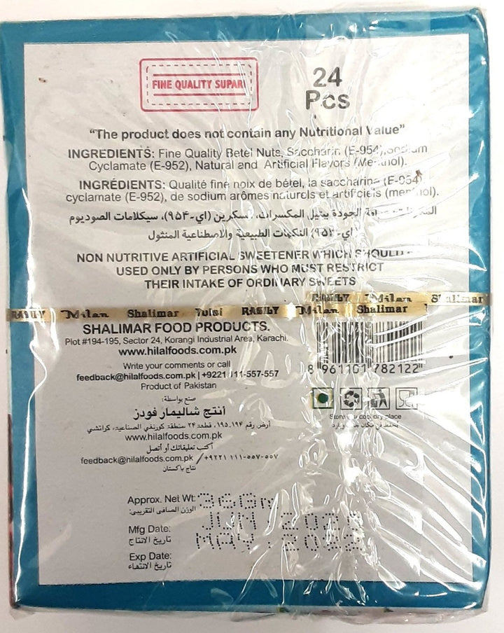 Shalimar Rasily Supari 24 Pcs