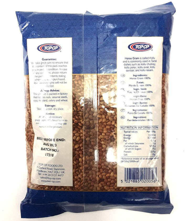 Top Op Horse Gram Kulthi 1kg