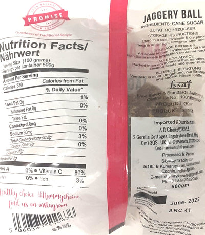 Malabar Choice Brown Jaggery Ball 1kg