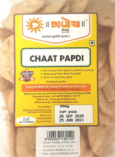Ganesh Chaat Papadi 200g