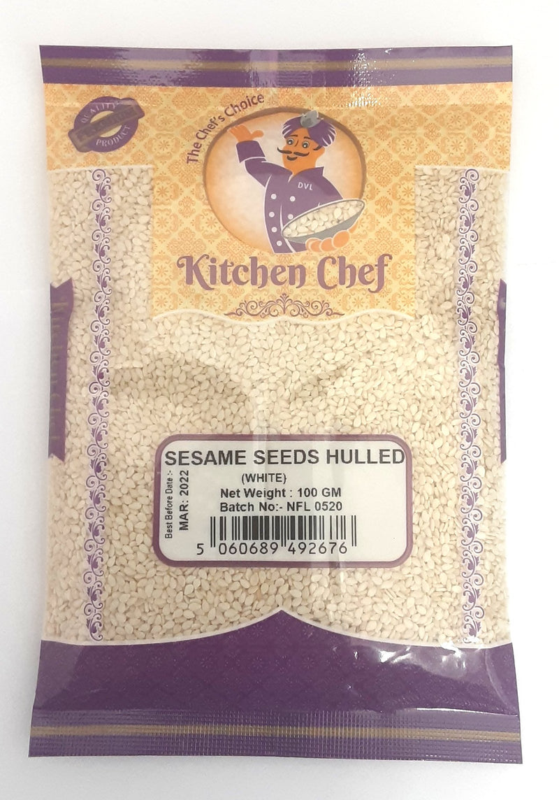 Kitchen Chef Sesame Seeds Hulled White 100g