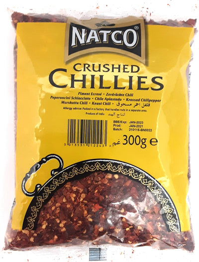 Natco Crushed Chillies 300g