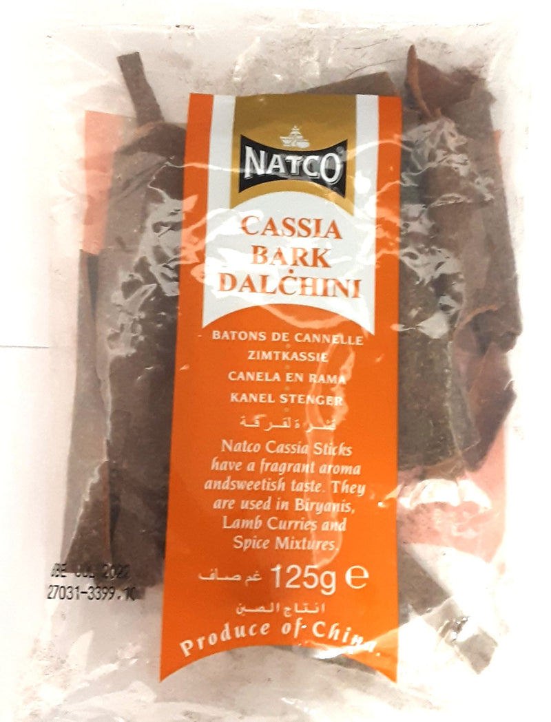 Natco Cassia Bark Dalchini 125g