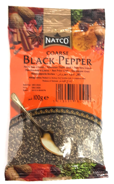Natco Coarse Black Pepper 100g
