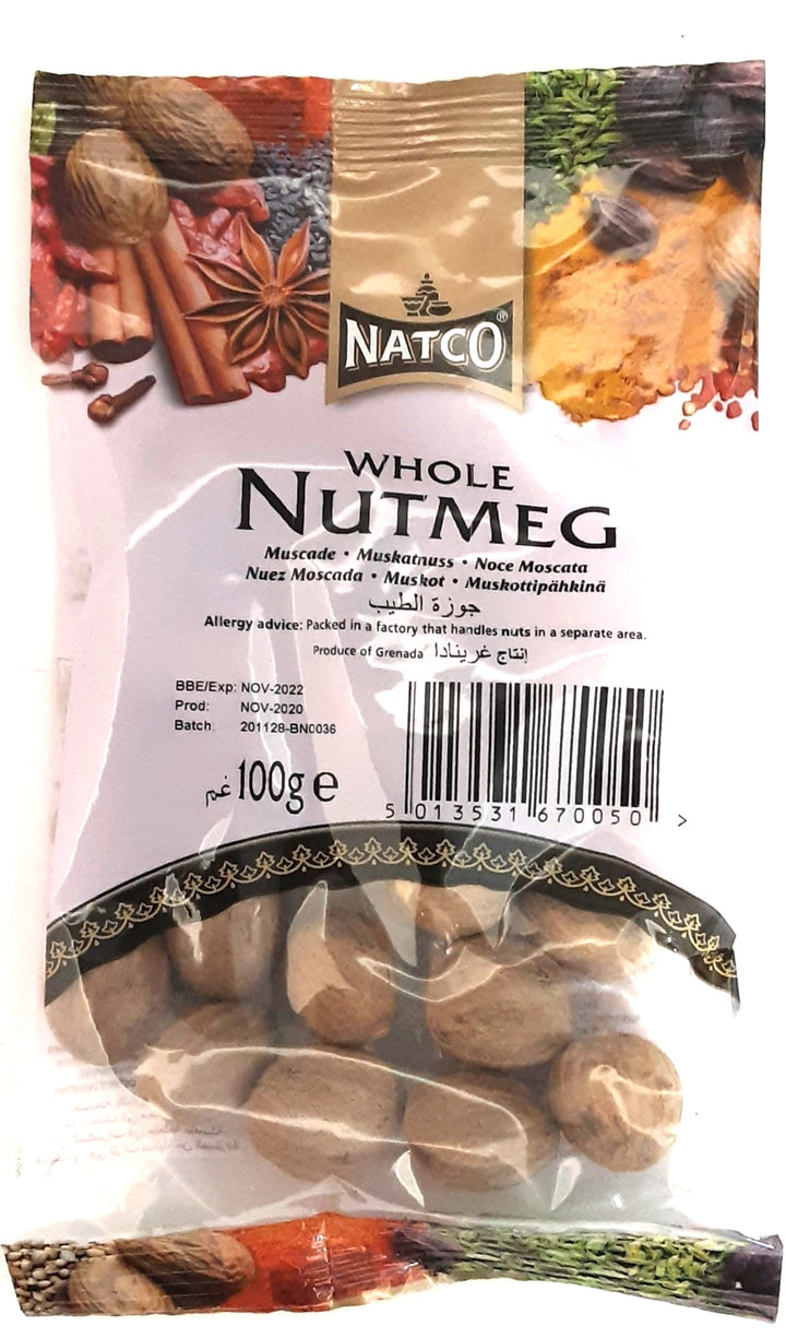 Natco Whole Nutmeg 100g