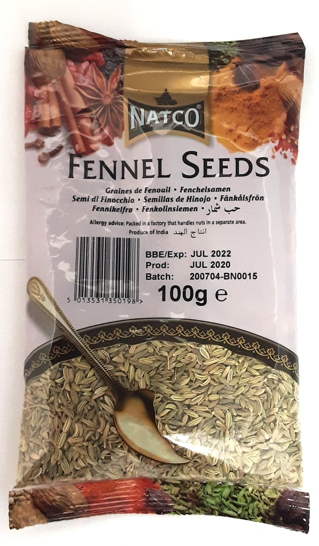 Natco Fennel Seeds 100g