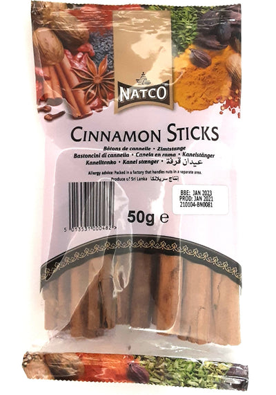 Natco Cinnamon Sticks 50g