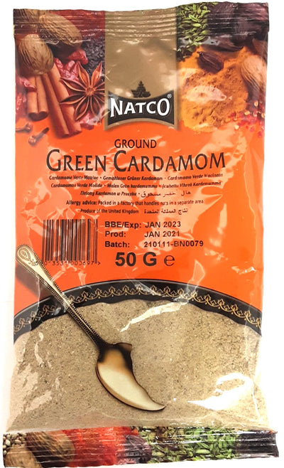 Natco Ground Green Cardamom 50g