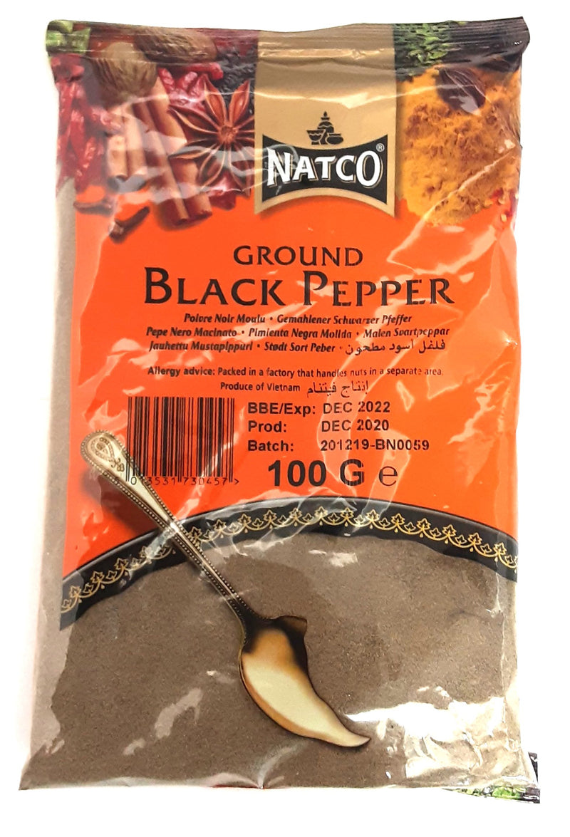 Natco Ground Black Pepper 100g