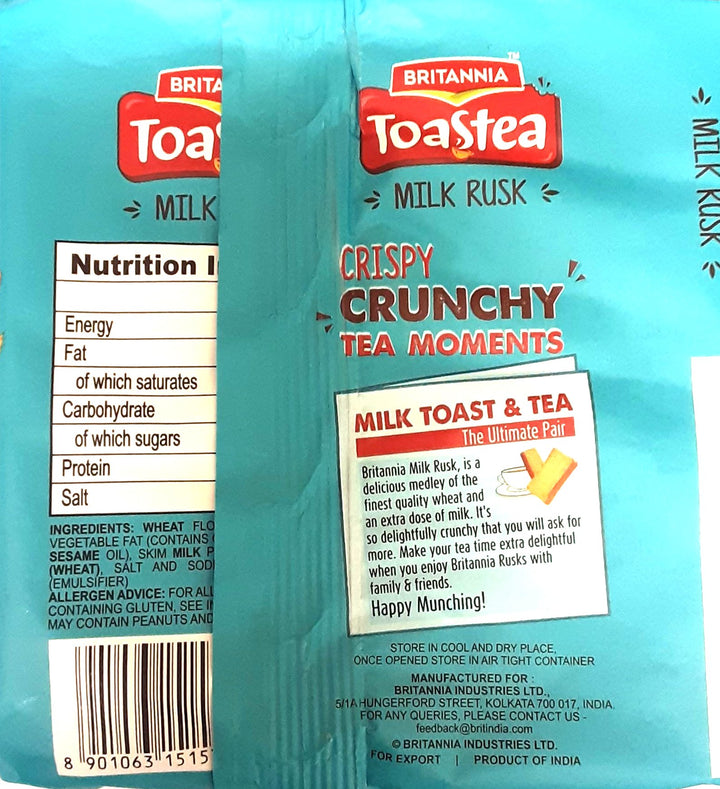 Britannia Milk Rusk 207g PM