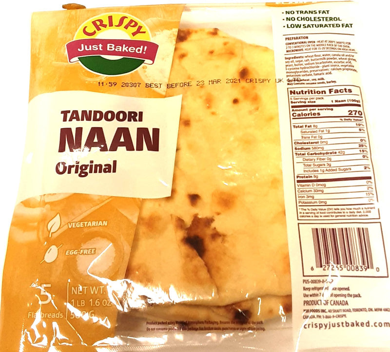 Crispy Naan Tandoori Original 10pcs