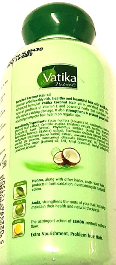 Vatika Naturals Enriched Coconut Hair Oil  150ml