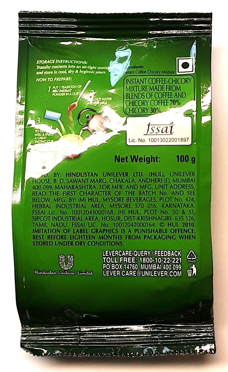 Bru Instant Coffee 100g