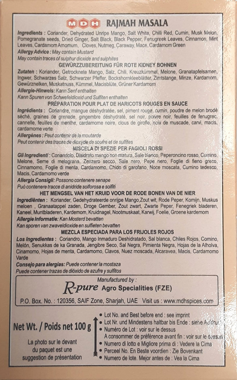 MDH Masala Rajmah 100g