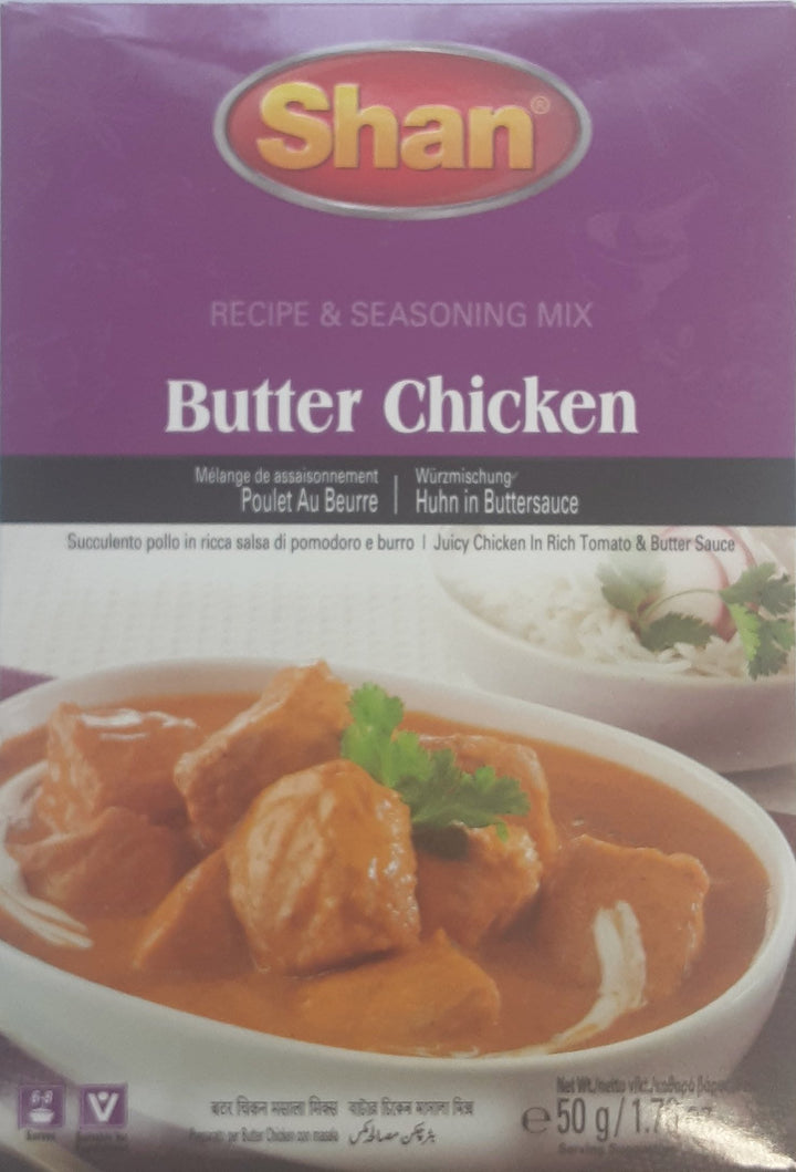 Shan Masala Butter Chicken 50g Mix & Match Any 2 For £2.50