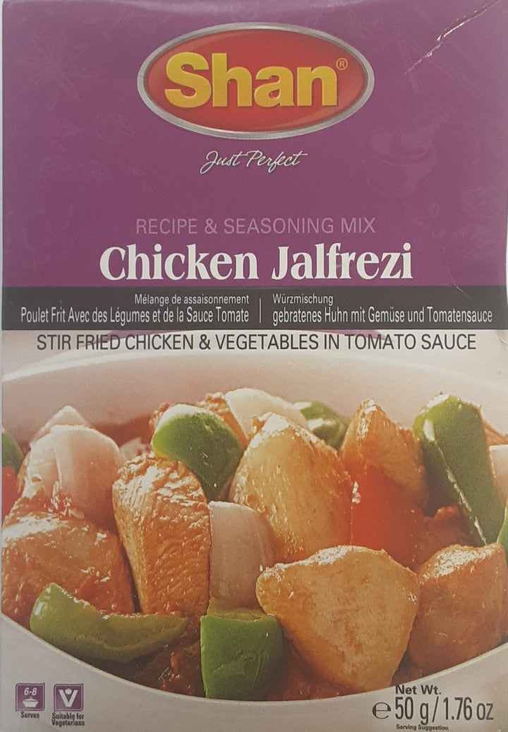 Shan Masala Chicken Jalfrezi 50g Mix & Match Any 2 For £2.50