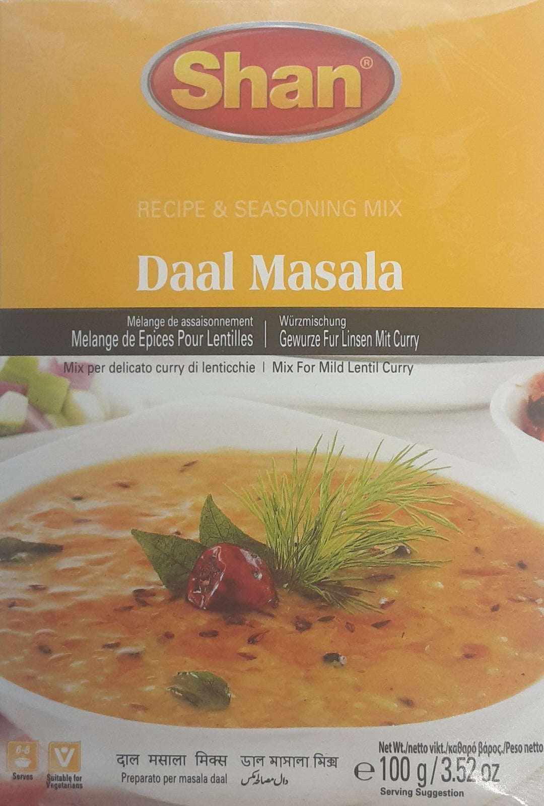 Shan Masala Daal 100g Mix & Match Any 2 For £2.50