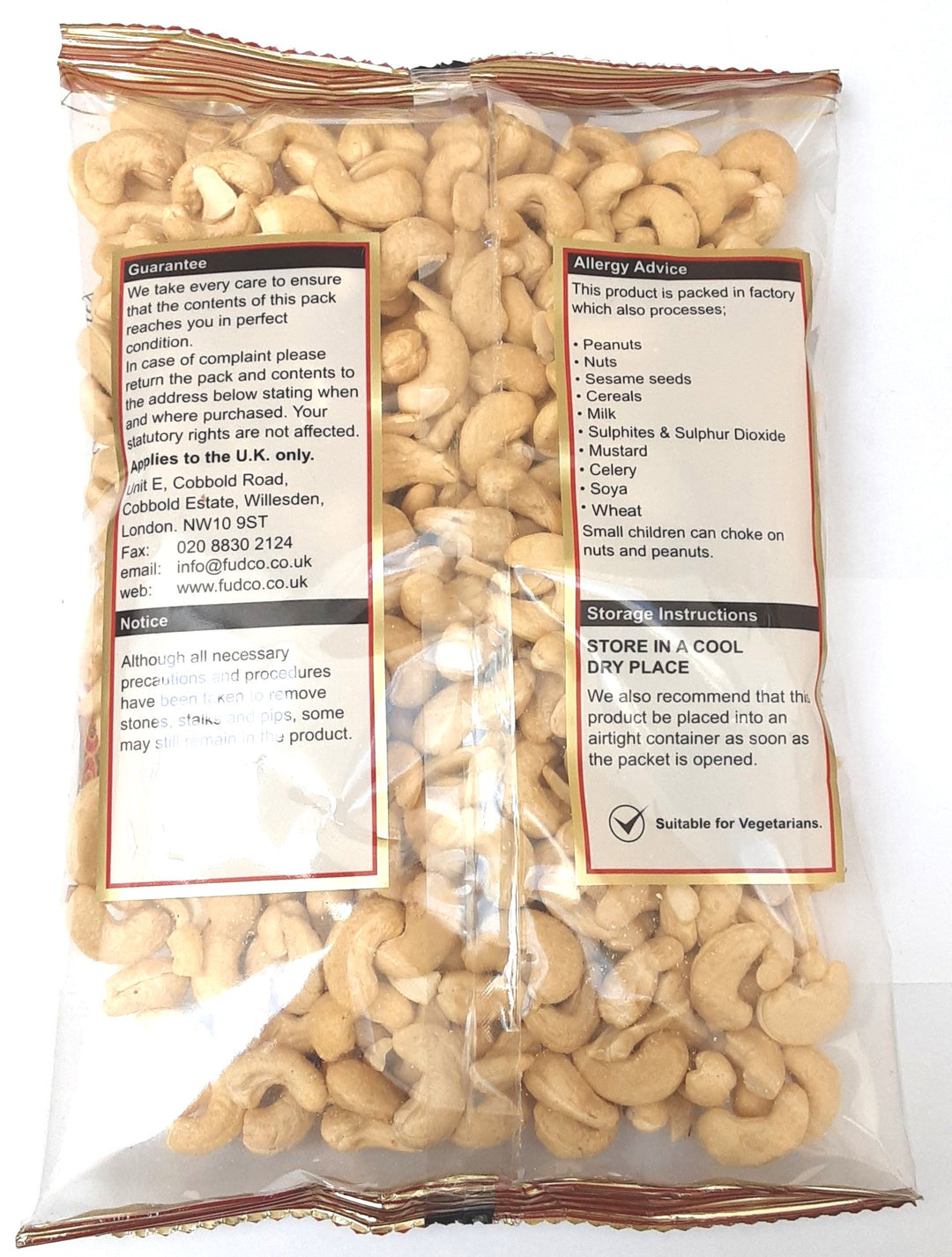 Fudco Cashew Jumbo Nuts 700g