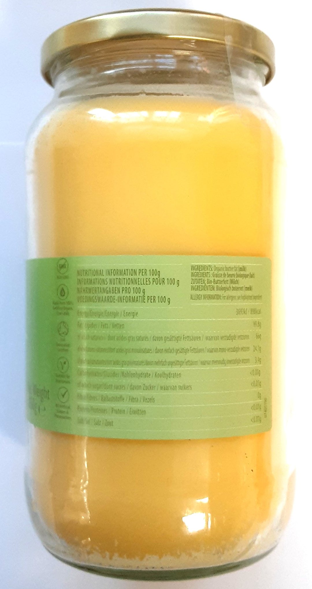 Dabur Organic Ghee 850g