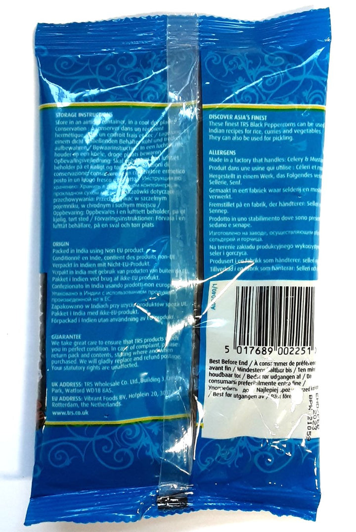 TRS Black Pepper Whole 100g