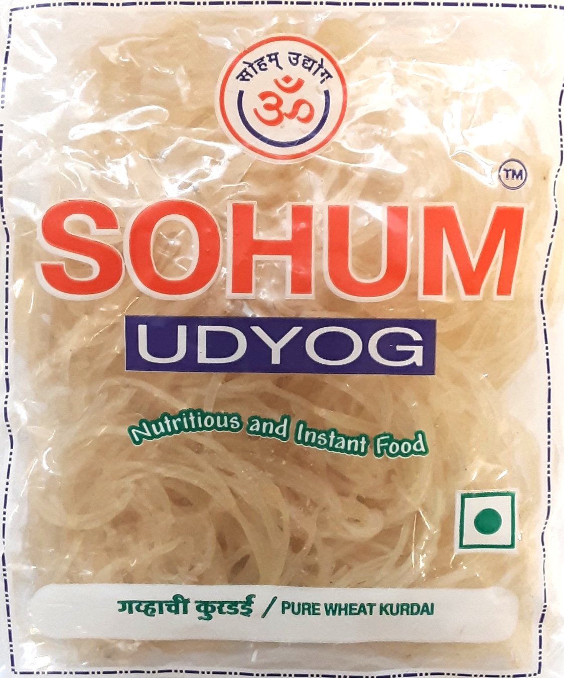 Sohum Pure Wheat Kurdai 200g - ExoticEstore
