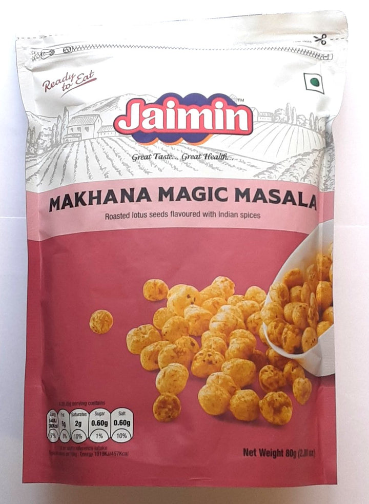 Jaimin Phool Makhana Magic Masala 80g - ExoticEstore