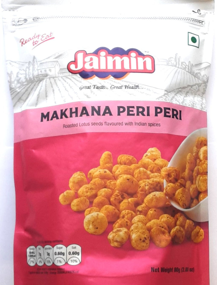 Jaimin Phool Makhana Peri Peri 80g - ExoticEstore