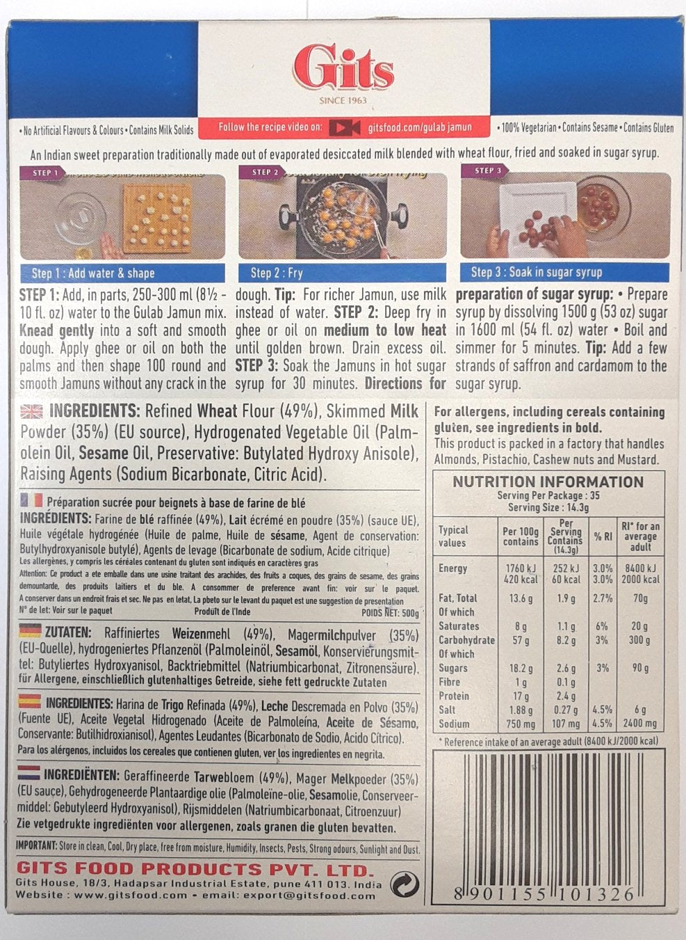 Gulab Jamun Mix 500g