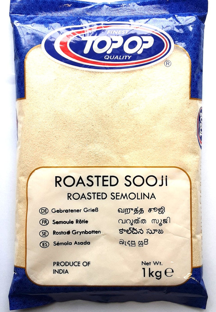 Top Op Semolina Sooji Roasted 1kg