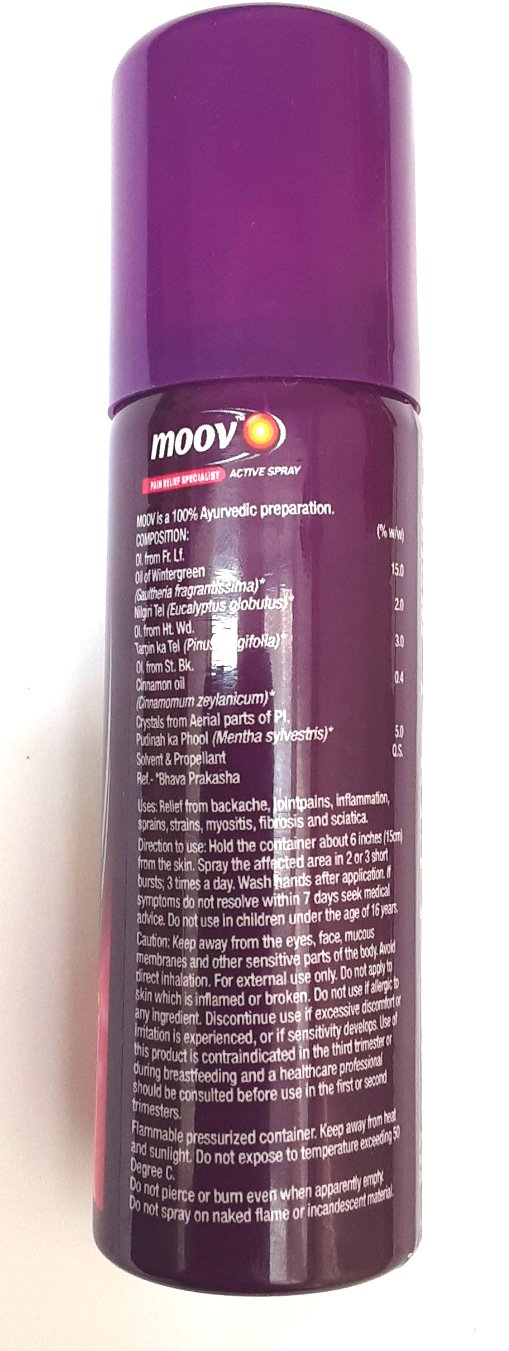 Moov Pain Relief Specialist Active Spray 35g