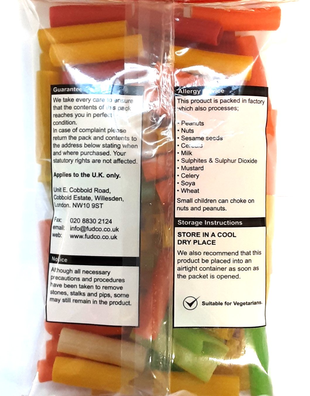 Fudco Far Far Long Tubes 200g